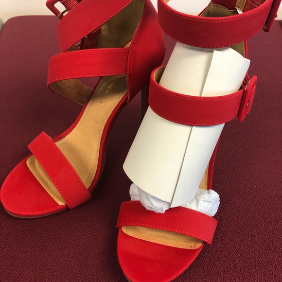 Shoe Republica NWT red stiletto heels - Picture 5 of 6